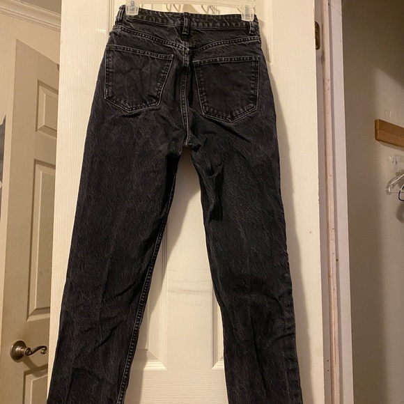 Zara High-rise Straight Leg Jeans - Picture 4 of 7